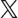 x